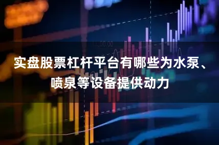 实盘股票杠杆平台有哪些为水泵、喷泉等设备提供动力